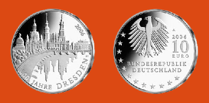 Germany. 10 2006A. 800th Year of Dresden. BU