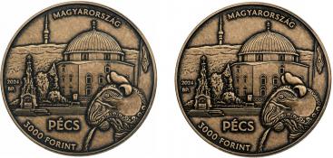 Hungary 3,000 Forint 2024. Baranya county, PcsHungarian counties and county seats. Cu90Ni10 Unc  