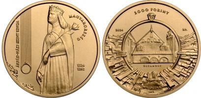 Hungary  3,000 Forint 2024. 800th anniversary of the birth of Saint Kinga. Cu-Ni-Zn. BU