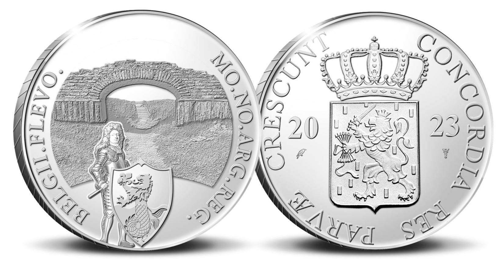 Netherlands Proof Silver Ducat 2023. Kuinderburcht Bridge.