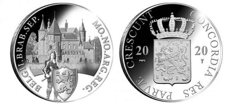 Netherlands Proof Silver Ducat 2020 - Heeswijk Castle