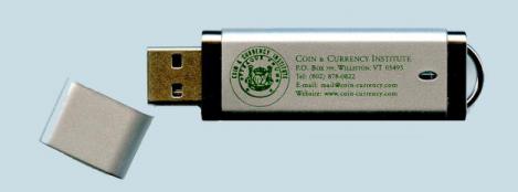 Gold Coins of the World. 10th edition. USB Stick